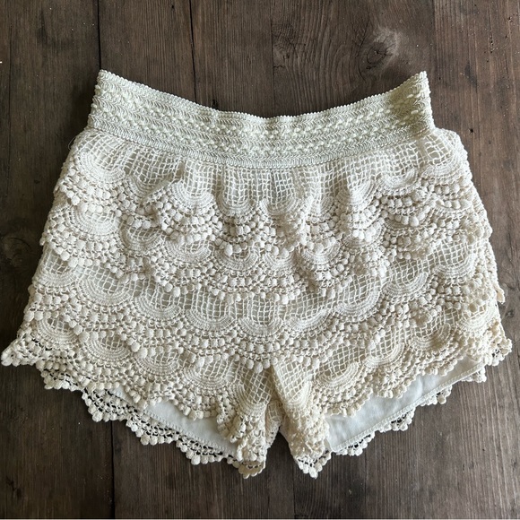 Ruffled Short Shorts - Picture 1 of 1